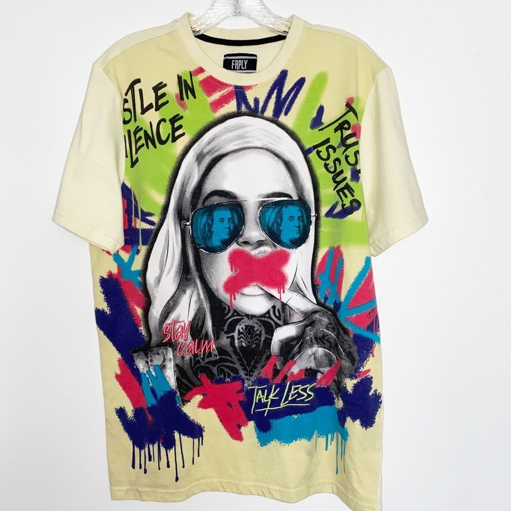 FRPLY T-Shirt Yellow Medium